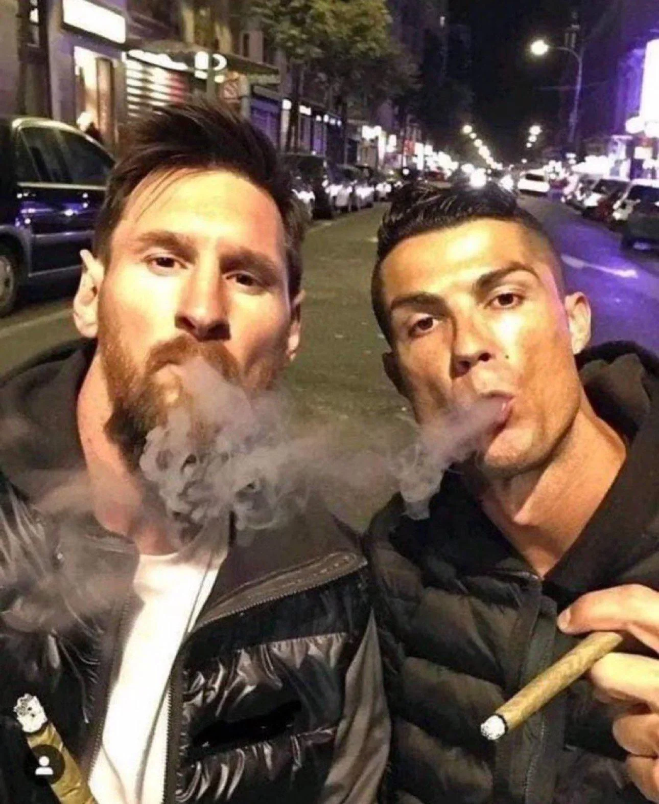 Messi and Ronaldo